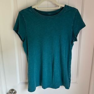 Target Universal Thread Teal Teal Scoop Neck T-Shirt Women’s Small